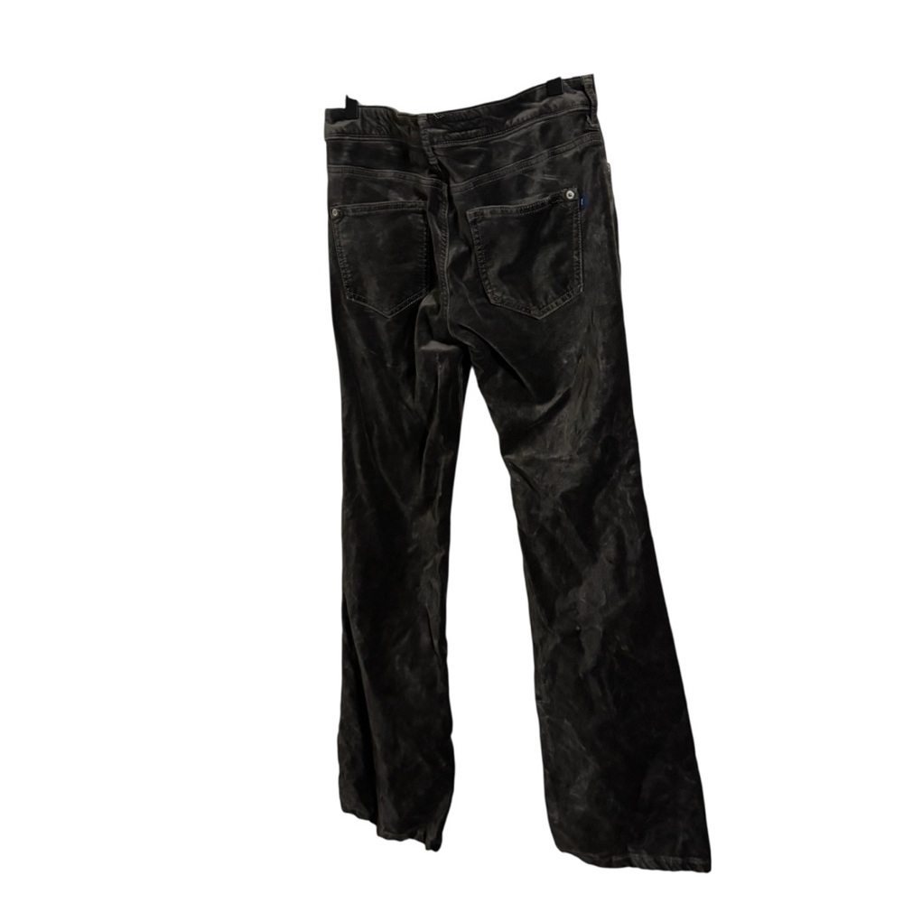 Pilcro‎ Demilune Boot Bootcut Dark Gray Velvet Pants Size 26 - Picture 6 of 10